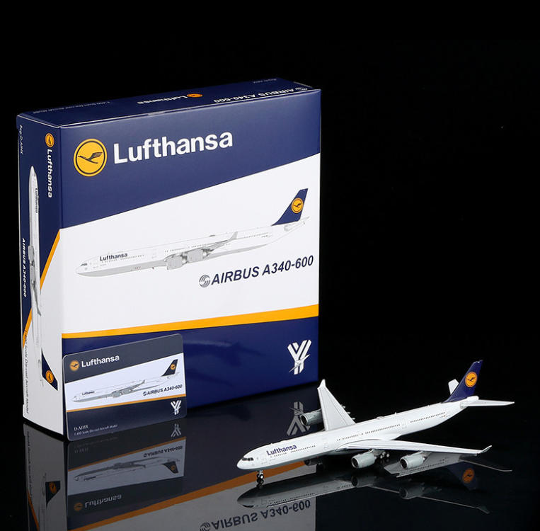 YY34615 | YY Wings 1:400 | Airbus A340‑600 Lufthansa D-AIHZ | is due July 2026