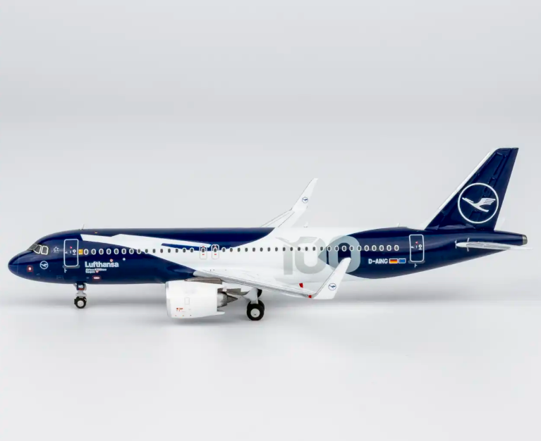 NG15072 | NG Models 1:400 | Airbus A320neo Lufthansa D-AING (100 Years Anniversary)