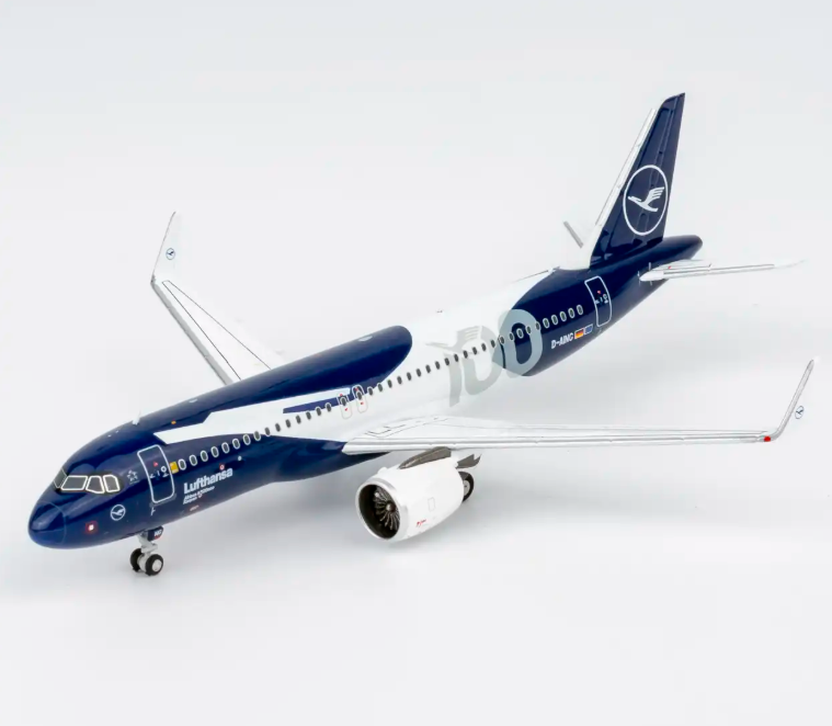 NG15072 | NG Models 1:400 | Airbus A320neo Lufthansa D-AING (100 Years Anniversary)
