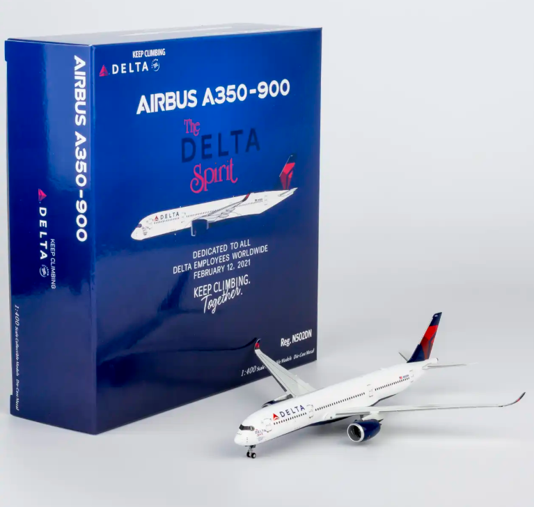 NG39119 | NG Models 1:400 | Airbus A350-900 Delta Air Lines  N502DN The Delta Spirit