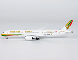 NG55156 | NG Models 1:400 | Boeing 787-9 Dreamliner Gulf Air A9C-FG 1976 retro cs, "75 Years" sticker