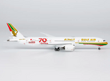 NG55157 | NG Models 1:400 | Boeing 787-9 Dreamliner Gulf Air A9C-FG 1976 retro cs, "70 Years" sticker