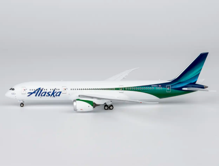 NG55162 | NG Models 1:400 | Boeing 787-9 Dreamliner Alaska Airlines N784HA new colors