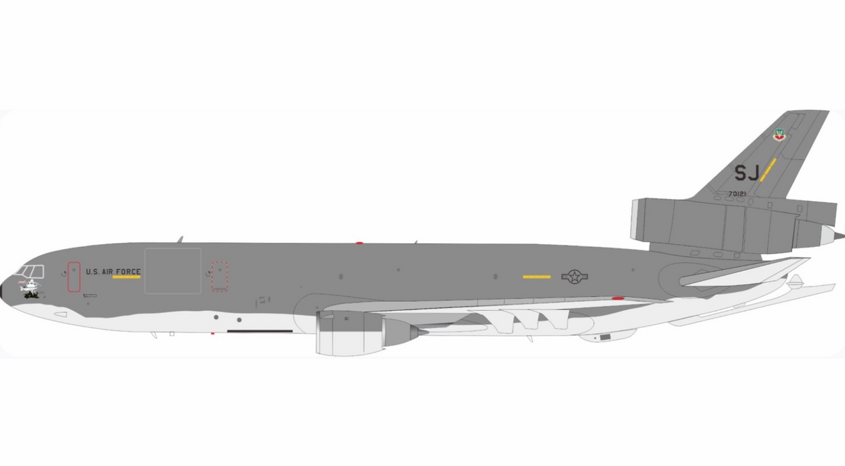 IFKC10USAF0121 | Inflight200 | McDonnell Douglas KC‑10 United States Air Force 87-0121/SJ Smooth Operator | is due June 2026