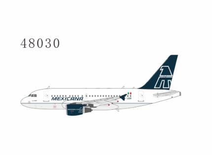 NG48030 | NG Models 1:400 | Airbus A318 Mexicana XA-UBR | is due May 2026
