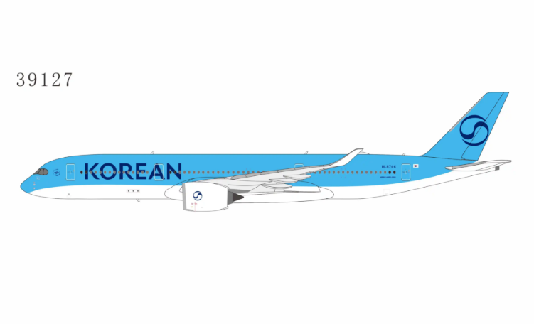 NG39127 | NG Models 1:400 | Airbus A350‑900 Korean Air  HL8746 Luxurious Packaging) (with stand) | is due May 2026