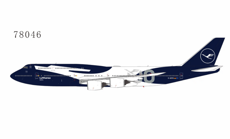 NG78046 | NG Models 1:400 | Boeing 747-8i Lufthansa D-ABYN 100 Years Anniversary | is due May 2026
