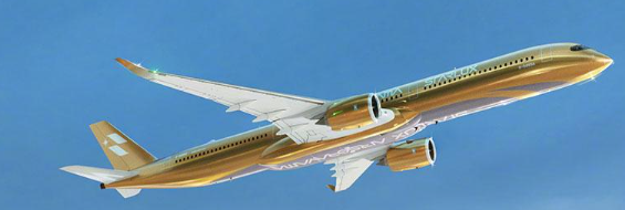 AV4431 | Aviation 400 | Airbus A350-1000 STARLUX Airline B-58554 "Airsorayama Gold" (detachable gear) |is due May 2026