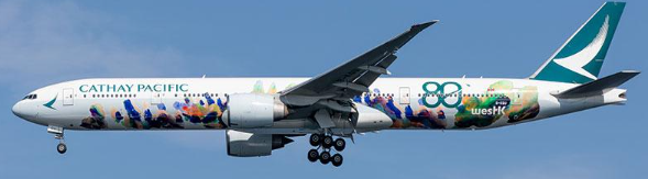 WB4079 | Aviation 400 | Boeing 777-367ER Cathay Pacific B-KQU 'Spirit of Hong Kong' (detachable gear | is due May 2026
