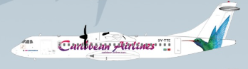 XX20266 | JC Wings 1:200 | ATR72-600 Caribbean Airlines 9Y-TTE With Stand | is due June 2026