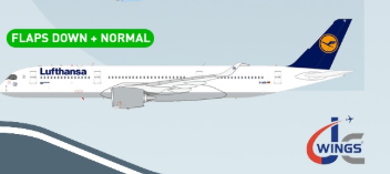 XX20833 | JC Wings 1:200 | Airbus A350-900XWB  Lufthansa D-AIXD With Stand | is due June 2026