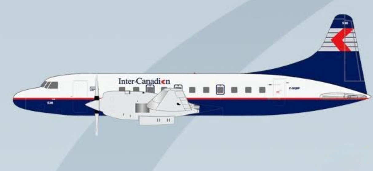 XX40307 | JC Wings 1:400 | Convair CV‑580 Inter-Canadien C-GQBP | is due June 2026