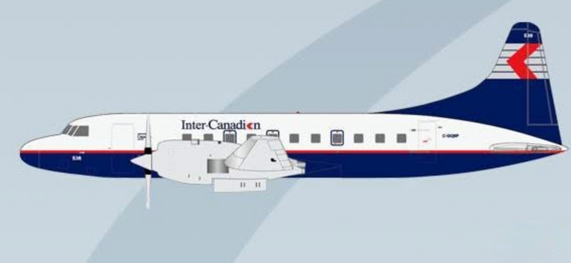 XX40307 | JC Wings 1:400 | Convair CV‑580 Inter-Canadien C-GQBP | is due June 2026