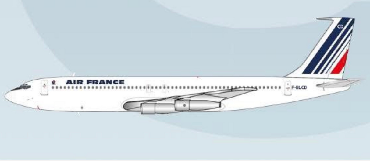 XX40479 |  JC Wings 1:400 |  Boeing 707‑320 Air France F-BLCD | is due June 2026