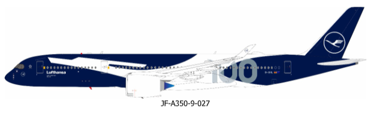 JF-A350-9-027 | J-Fox Models 1:200 | A350-941 Lufthansa - 100th anniversary - D-AIXL | is due June 2026