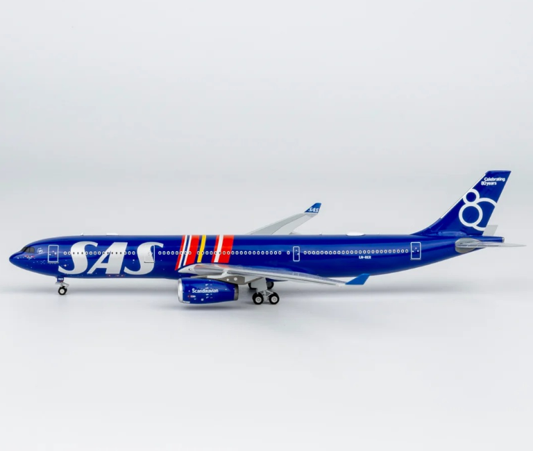 NG62087 | NG Models 1:400 | Airbus A330‑300 Scandinavian Airlines LN-RKR Celebrating 80 Years | is due May 2026