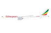 Gemini Jets 1:200 die-cast metal Boeing 777-9 Ethiopian Airlines model.