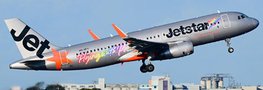 AV4458 | Aviation 400 | Airbus A320-200 Jetstar Airways VH-VFY Flying with Pride | is due July 2026