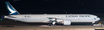 Aviation 400 Boeing 777-300ER Cathay Pacific die-cast metal model.