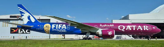 WB4083 | Aviation 400 | Boeing 777-300ER Qatar Airways A7-BEH | is due July 2026