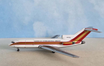 Die-cast metal Boeing 727-100 American International Airways model.