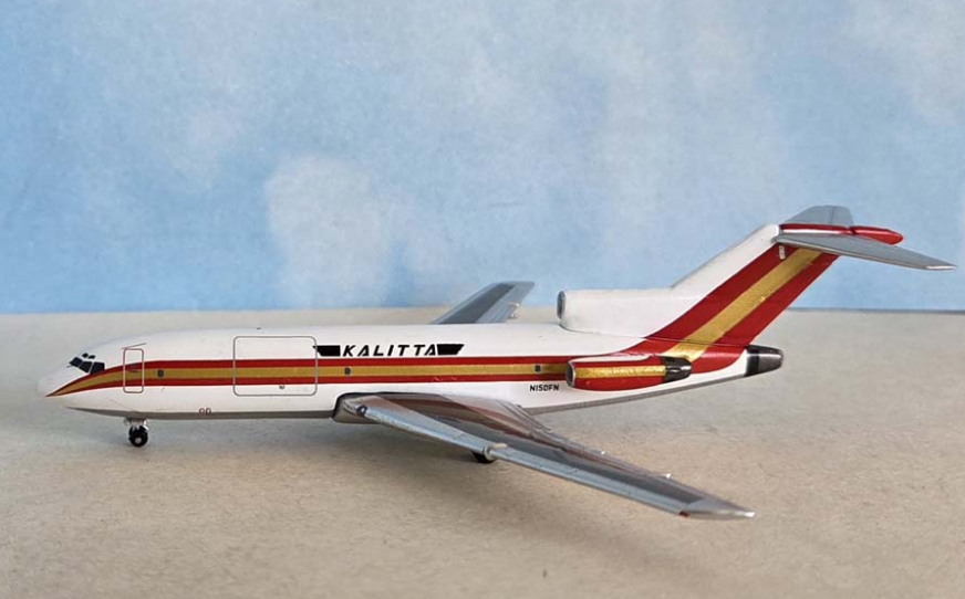 AC411475 | Aero Classics Models 1:400 | Boeing 727-100 Kalitta N150FN