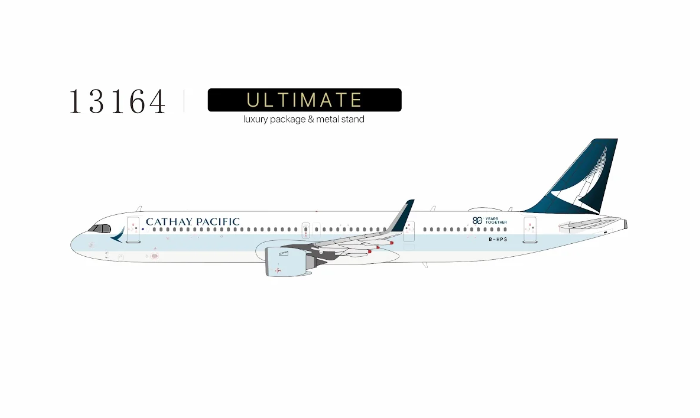 NG13164 | NG Models 1:400 | Airbus A321neo Cathay Pacific B-HPS ("80 Years Together" sticker) (ULTIMATE) | is due July 2026