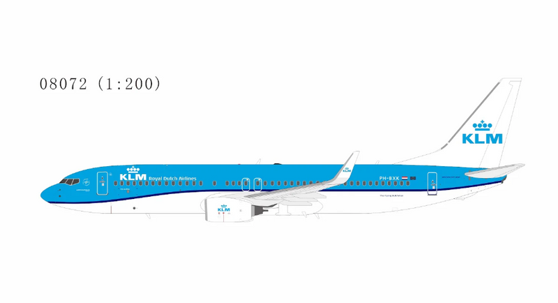 NG08072 | NG Models 1:200 | Boeing 737-800 KLM Royal Dutch Airlines PH-BXK (new colours) | is due July 2026