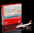 Trans World Airlines Boeing B747-100 die-cast metal 1:400 scale model.