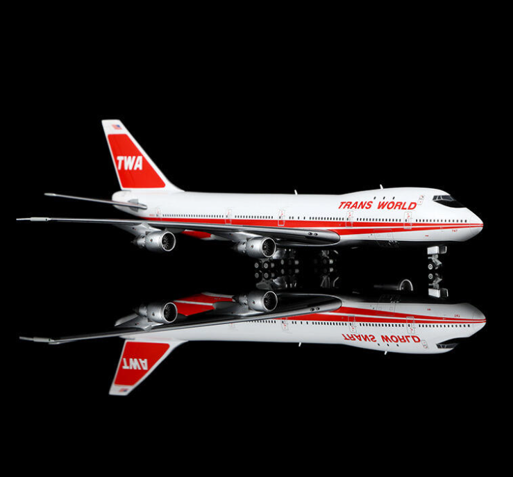 B551704P | HX Models 1:400 | Trans World Airlines Boeing B747-100 N93107 | is due July 2026