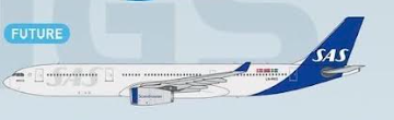 XX40907 | JC Wings 1:400 | Airbus A330‑300 Scandinavian Airlines LN-RKT Bele Viking | is due July 2026