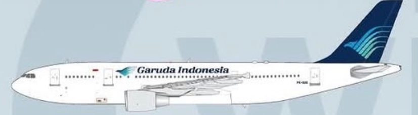 XX40443 | JC Wings 1:400 | Airbus A300‑600 Garuda Indonesia PK-GAS | is due July 2026