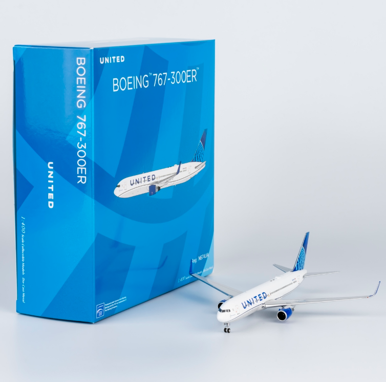 NG17006 | NG Models 1:400 | Boeing 767‑300 w/ Winglets United Airlines N674UA