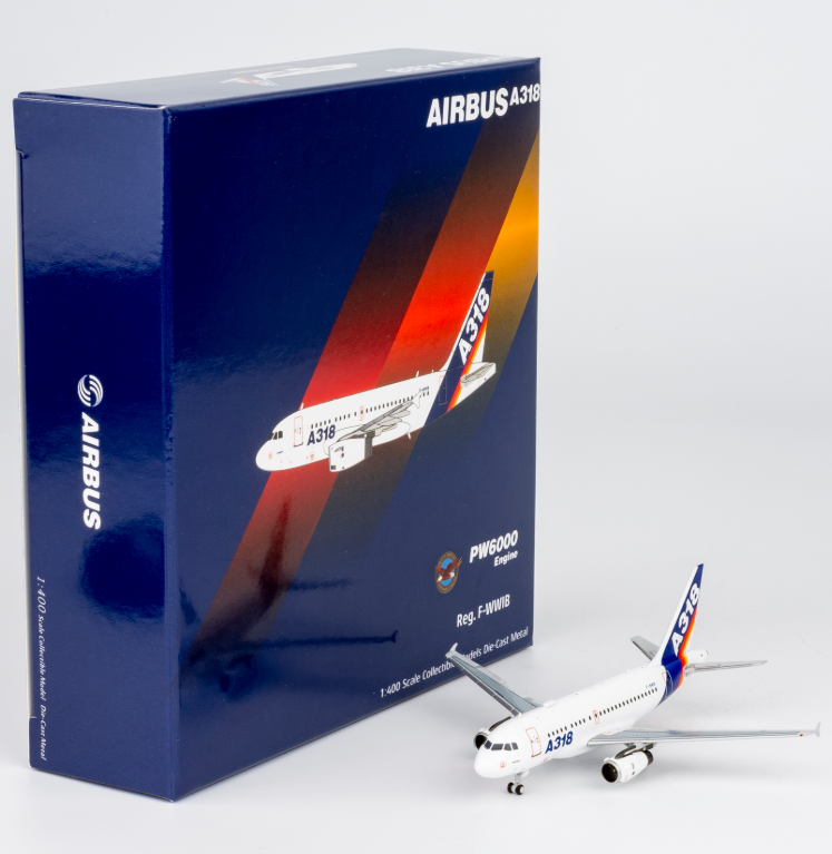 NG48020 | NG Models 1:400 | Airbus A318 Airbus House F-WWIB (old colors; PW6000 ENGINES)