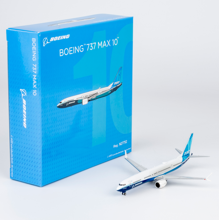 NG90005 | NG Models 1:400 | Boeing 737 MAX 10 Boeing House N27752