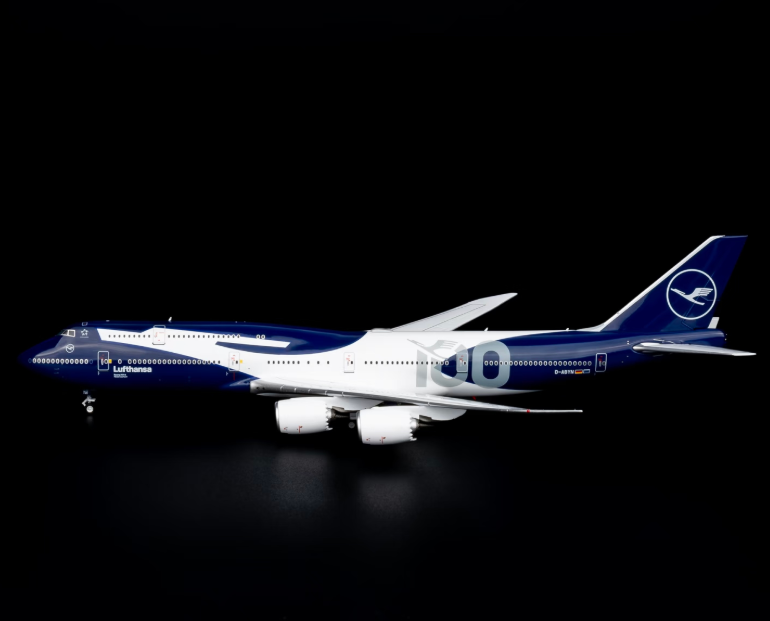 NG78046 | NG Models 1:400 | Boeing 747-8i Lufthansa D-ABYN 100 Years Anniversary | is due May 2026