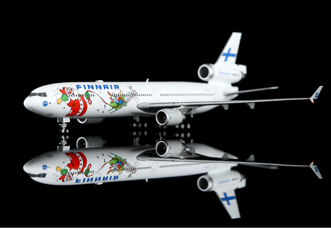 M101503 | HX Models 1:400 | McDonnell Douglas MD‑11 Finnair OH-LGC Santa Claus | is due July 2026