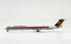Diecast model airplane McDonnell Douglas MD-81 in 1:400 scale by Phoenix.