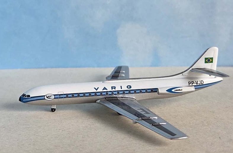 AC411537 | Aero Classics 1:400 | Sud Aviation SE.210 Caravelle PP-VJD Varig