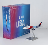 NG39123 | NG Models 1:400 | Airbus A350‑900 Delta Air Lines TEAM USA #3; Luxurious Packaging) (with stand)