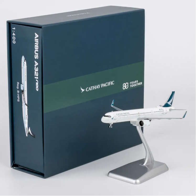 NG13164 | NG Models 1:400 | Airbus A321neo Cathay Pacific B-HPS ("80 Years Together" sticker) (ULTIMATE)