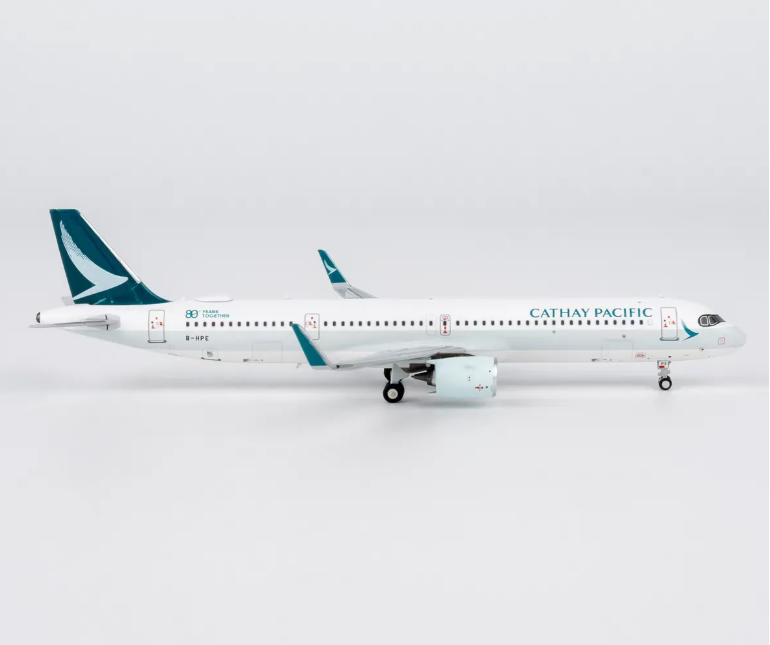 NG13166 | NG Models 1:400 | Airbus A321neo Cathay Pacific B-HPE ("80 Years Together" sticker)