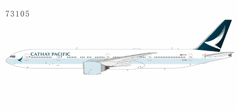 NG73105 | NG Models 1:400 | Boeing 777-300ER Cathay Pacific B-KQO | is due August 2026