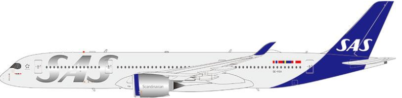 AV4370 | Aviation 400 | Airbus A350-941 SAS Scandinavian Airlines SE-RSF "Skyteam logo" | is due August 2026