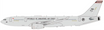 Die-cast metal model of an Airbus A330-243MRTT aircraft with detachable gear.