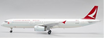 JC Wings 1:200 die-cast metal model of a Cathay Dragon Airbus A321.