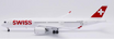 JC Wings 1:200 scale die-cast metal model of a Swiss Airbus A350-900.
