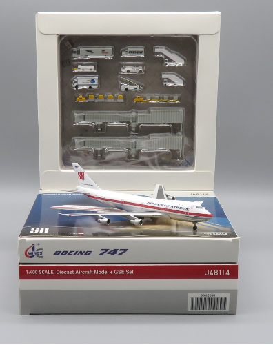 XX40280 | JC Wings 1:400 |  Boeing 747-100  Boeing House ColorJA8114 Super Airbus""Polished" | is due August 2026