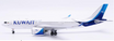 JC Wings 1:400 scale die-cast metal model Airbus A330-800 Kuwait Airways airplane.