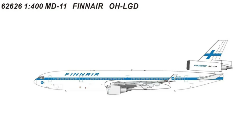 PM62626 | Panda Models 1:400 | McDonnell Douglas MD‑11 Finnair OH-LGD | is due August 2026